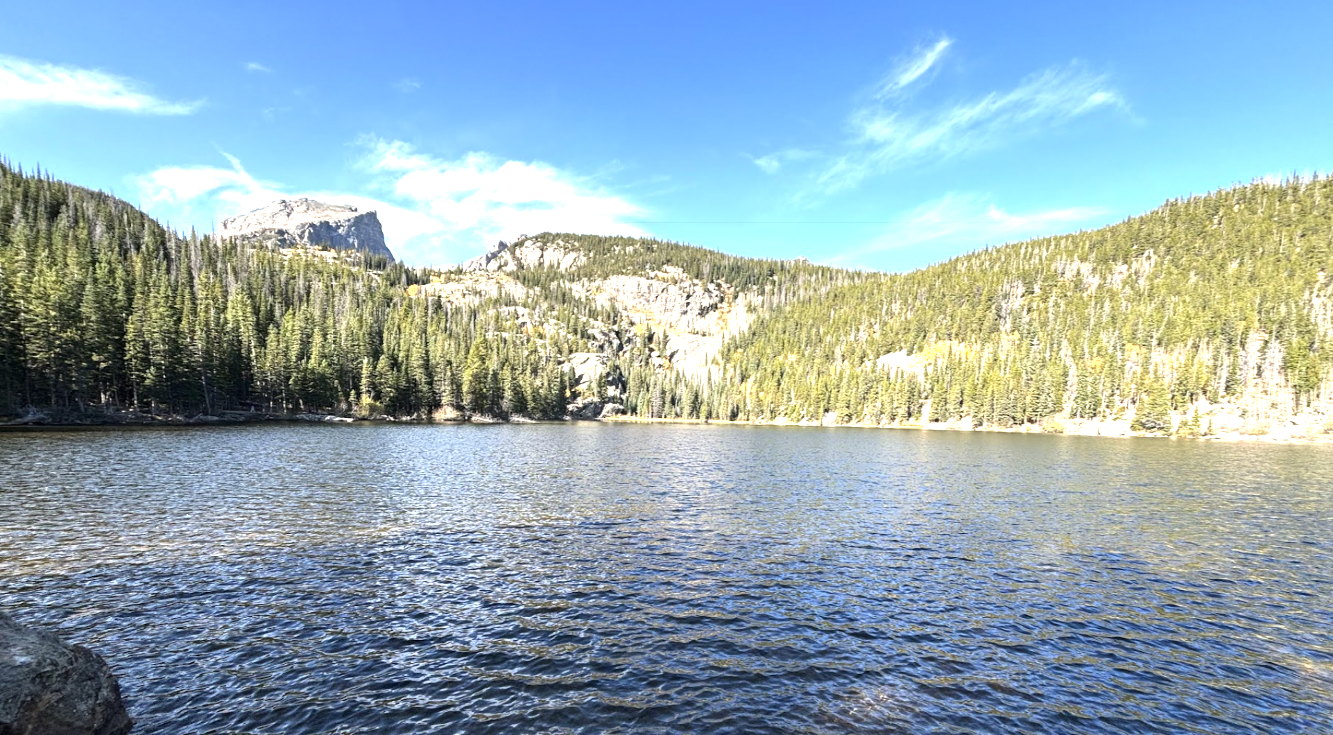 Bear Lake, Bear Lake Corridor, Rocky Mountain National Park — 9475 ft elevation