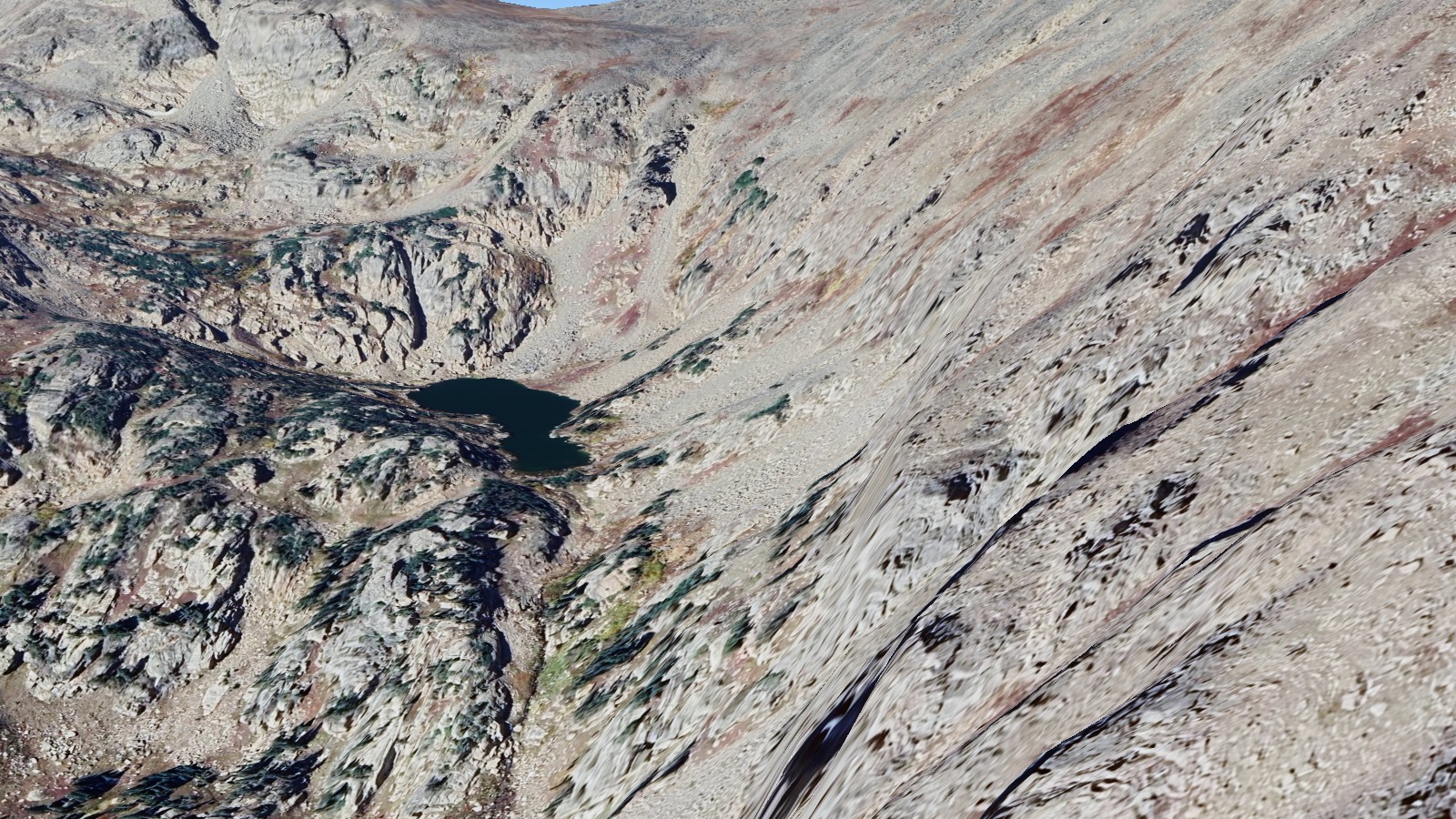 Hourglass Lake, Continental Divide / Flattop Area, Rocky Mountain National Park