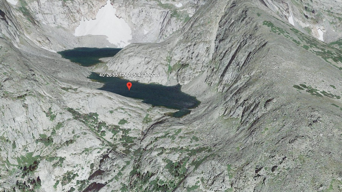 Spectacle Lakes (Lower), Rocky Mountain National Park